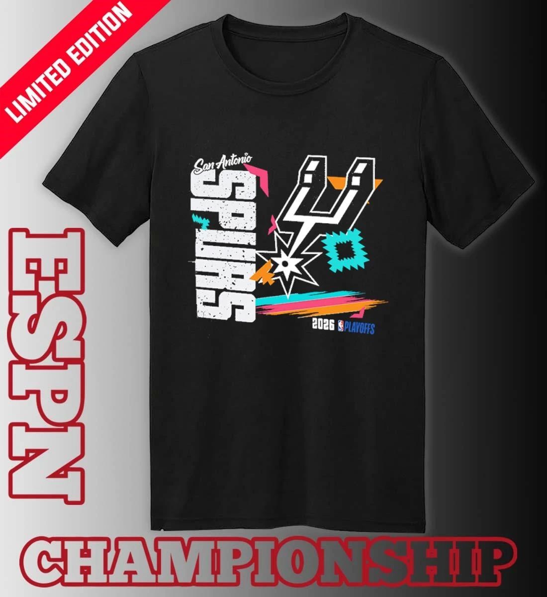 San Antonio Spurs 2026 NBA Playoffs Vintage Retro T-Shirt