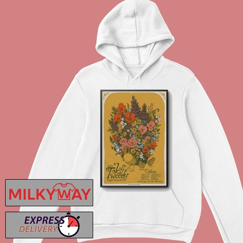 Mar 24 2026 Jeff Tweedy Poster Santa Cruz shirt