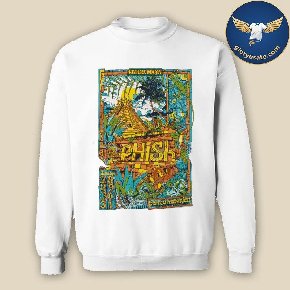 Phish Riviera Maya Mexico 1-28-1 31-2026 Poster Shirt