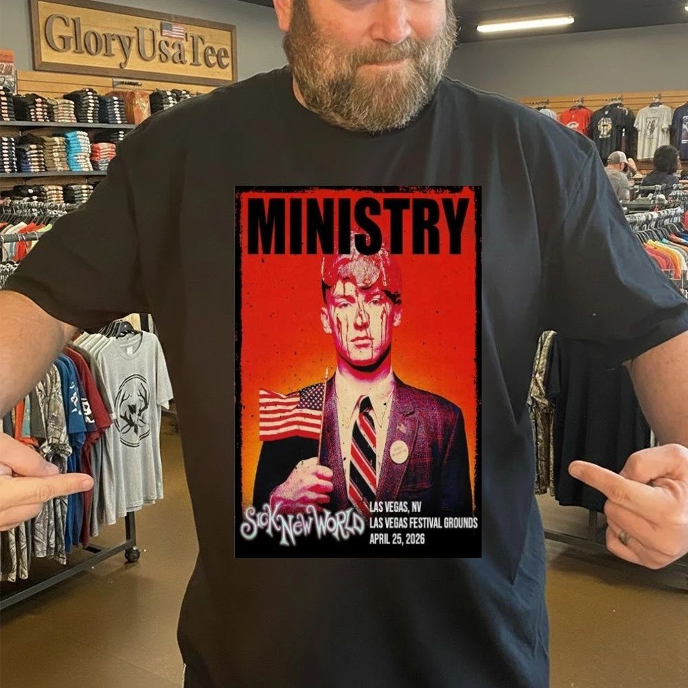 Ministry Concert Las Vegas NV April 25 2026 Shirt