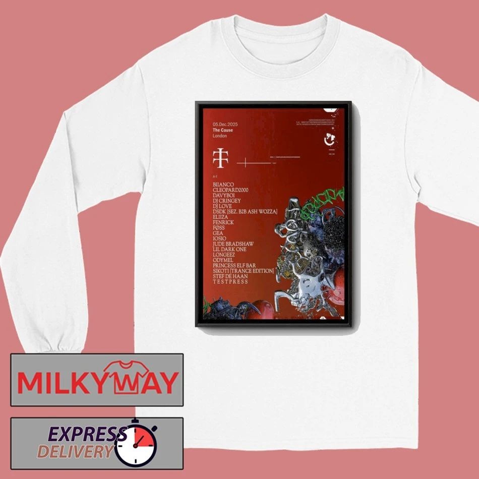 Teletech The Cause Concert Poster shirt