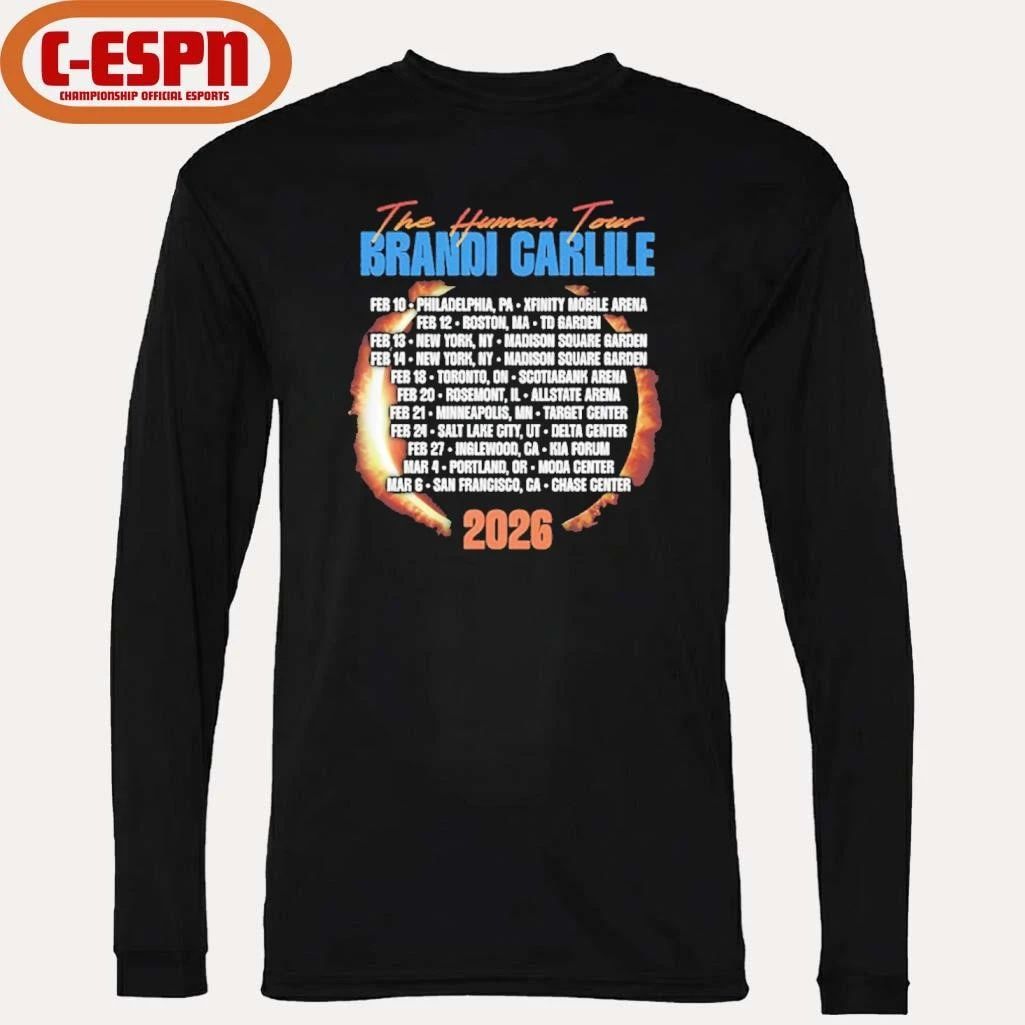 Brandi Carlile The Human Tour 2026 T-Shirt