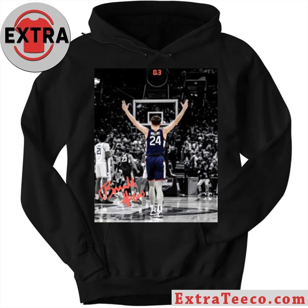 Braylon Mullins #24 Final- Four- 2026 Vintage Signature Graphic T-Shirt