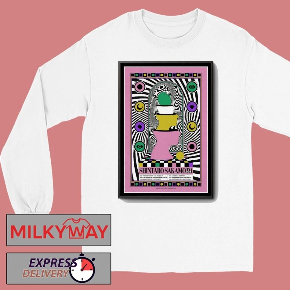 Shintaro Sakamoto Band Tour Oct and Nov 2025 Poster shirt