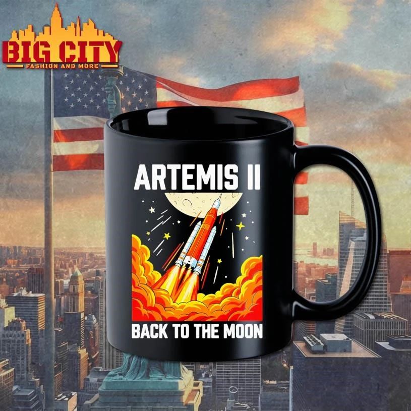 Artemis II Back to the Moon graphic shirt