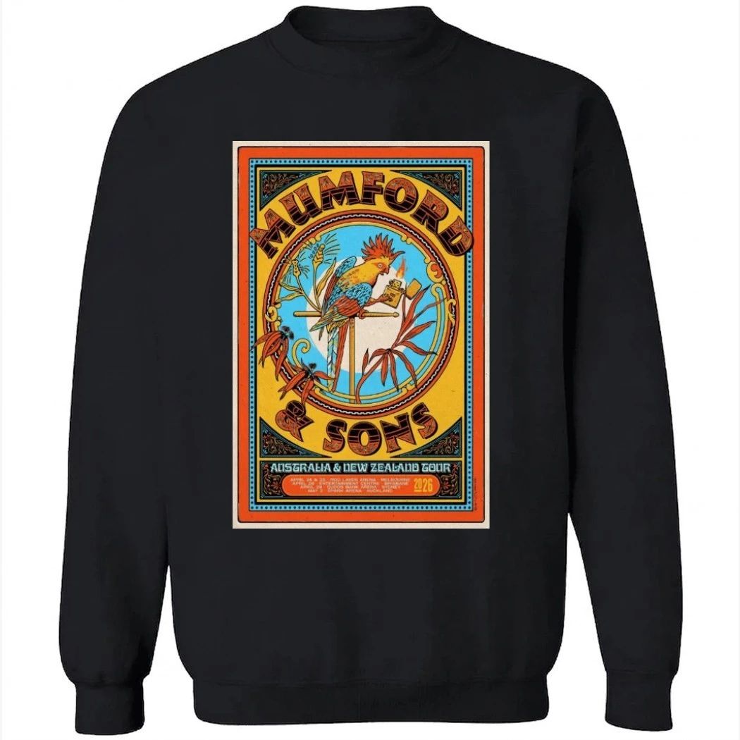 Mumford & Sons 2026 Australia & NZ Tour Shirt