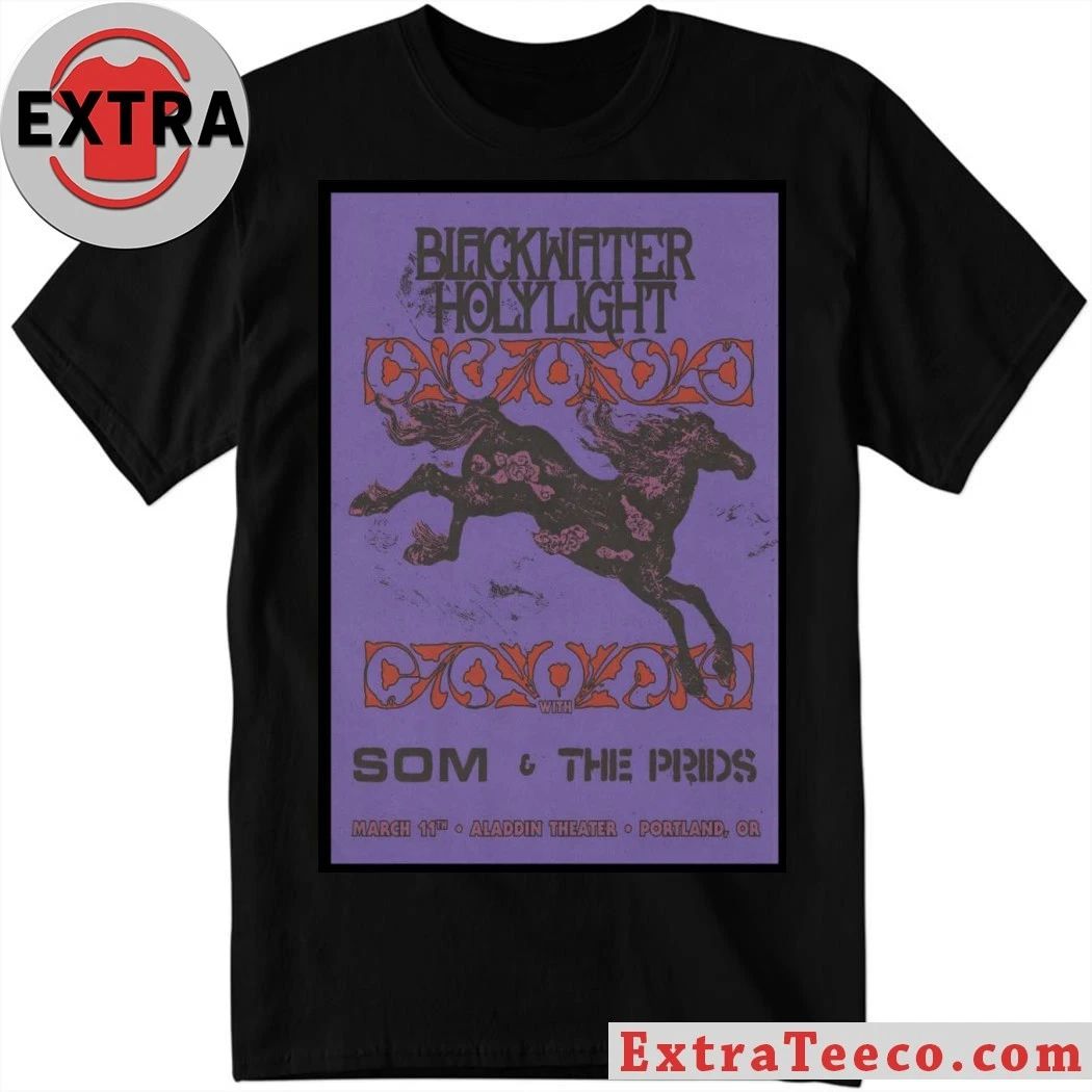 Blackwater Holylight 3 11 2026 Portland OR Poster Shirt
