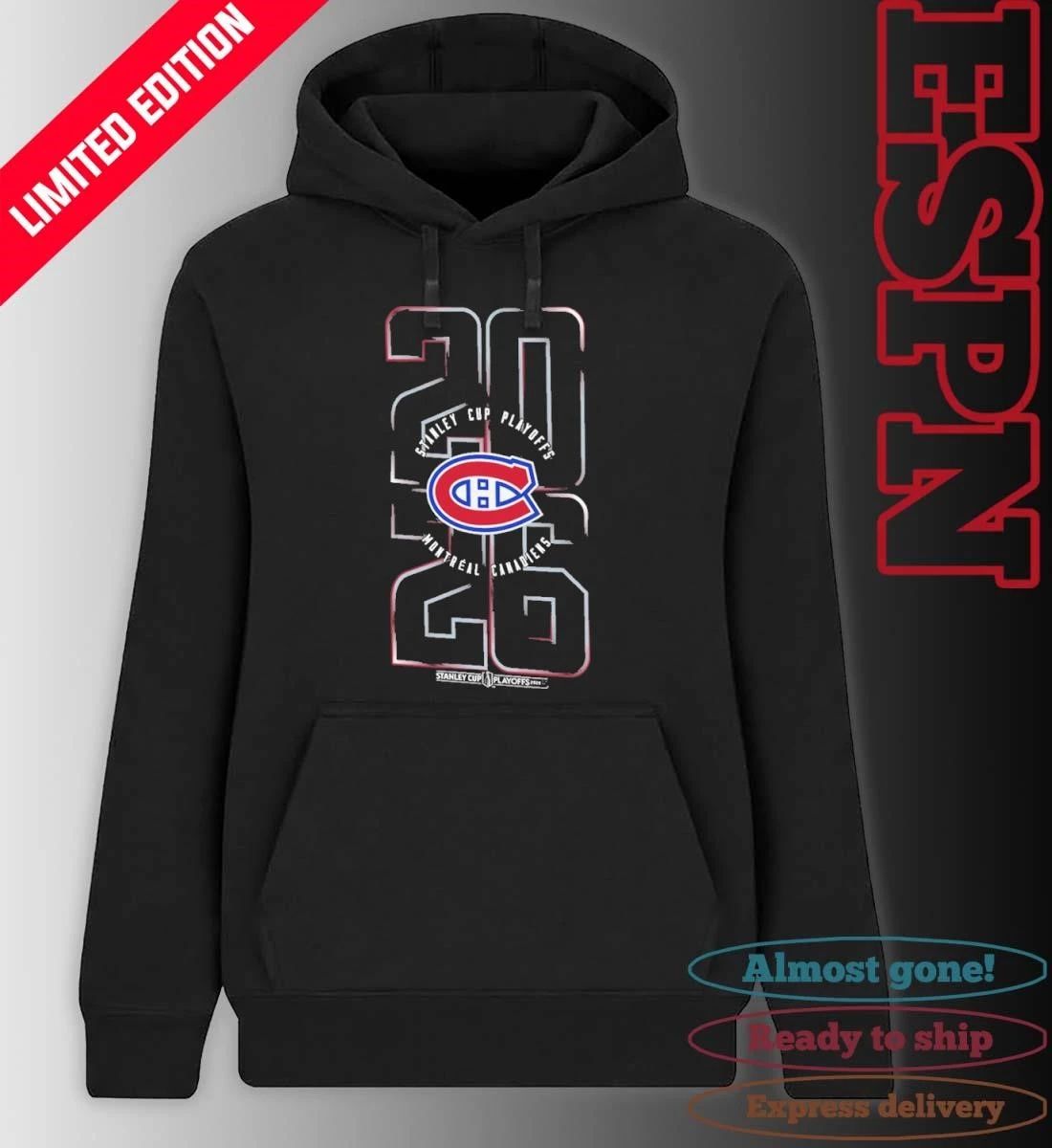 Montreal Canadiens 2026 Stanley Cup Playoffs Bold T-Shirt