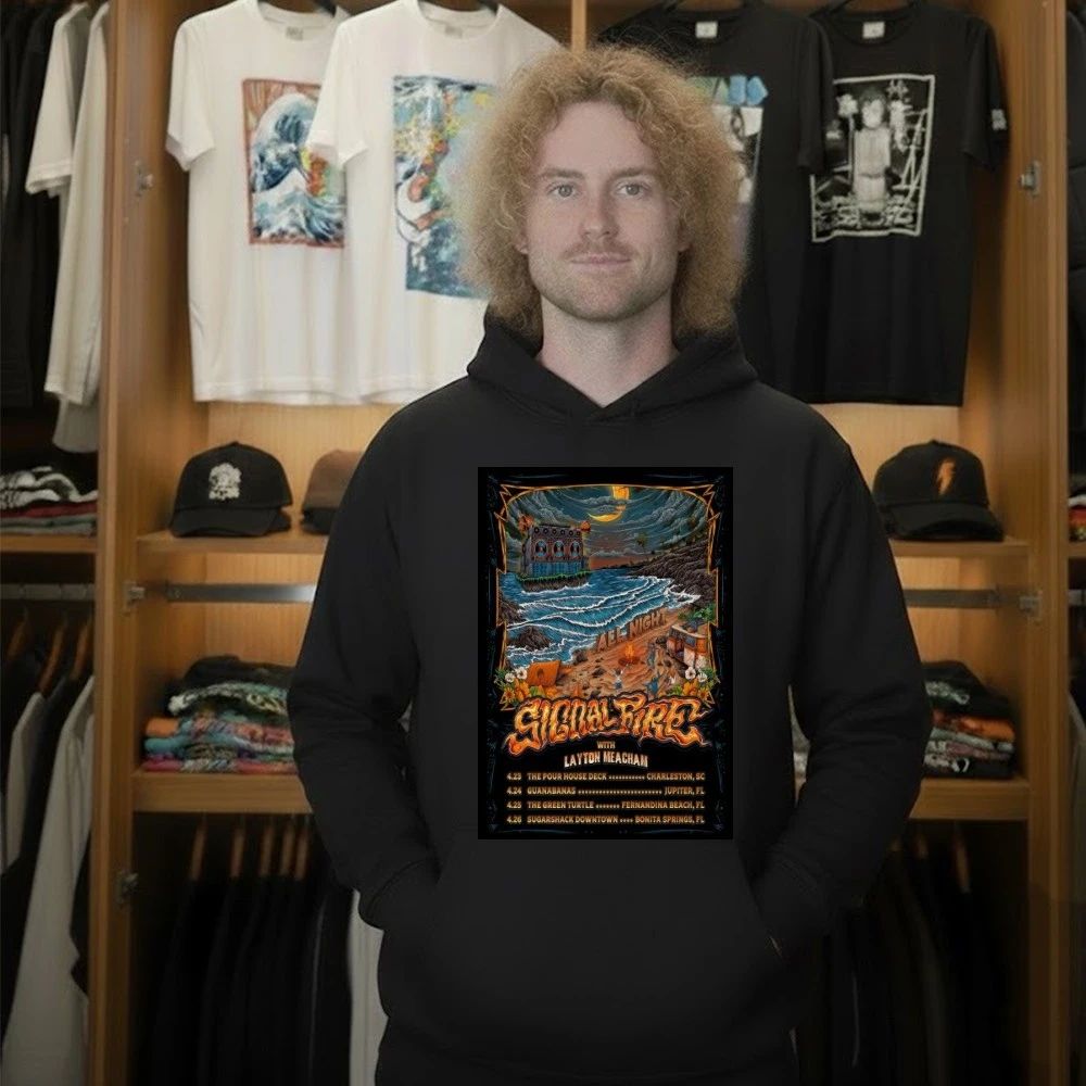Signal Fire South America Spring 2026 Tour Poster Shirt