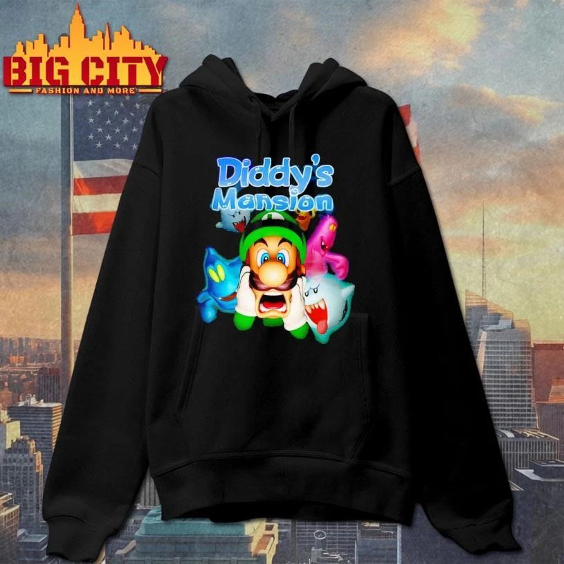 Luigi Diddy’s Mansion Shirt