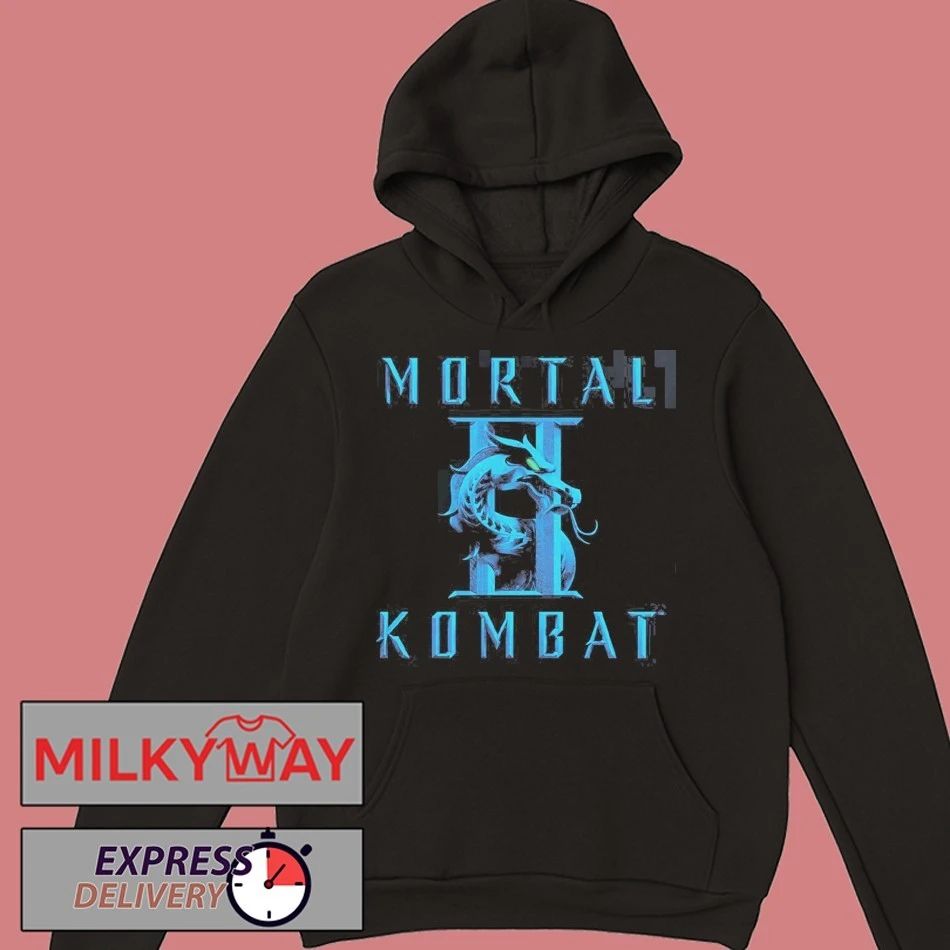 Mortal Kombat II Let the Fight Begin Logo T-Shirt