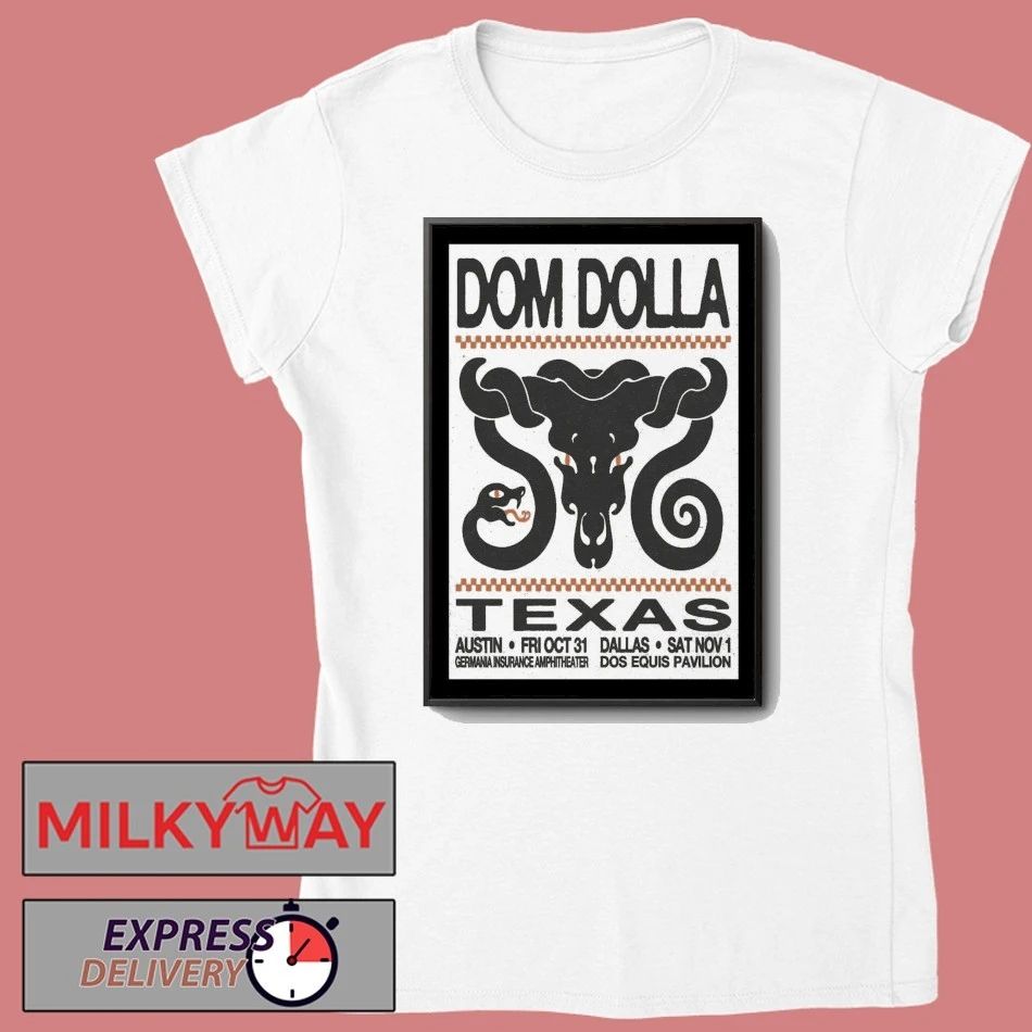 Dom Dolla Oct 31 2025 Austin, TX Poster shirt