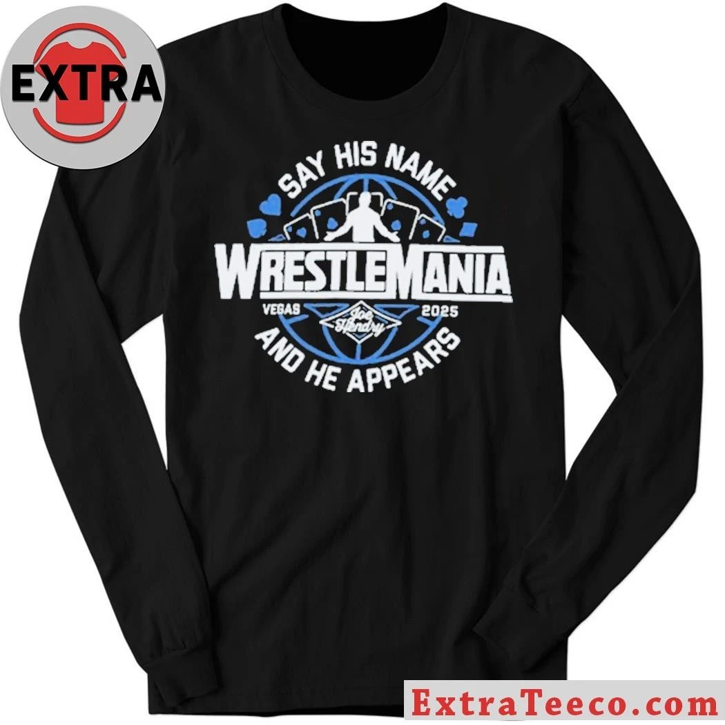 Joe Hendry Wrestlemania 41 Shirt