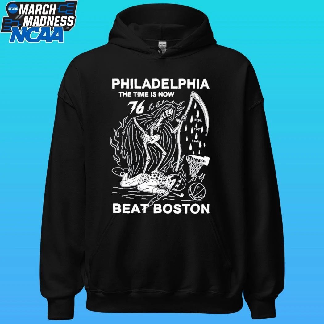 Philadelphia The Time Is Now Beat Boston 2026 Shirt