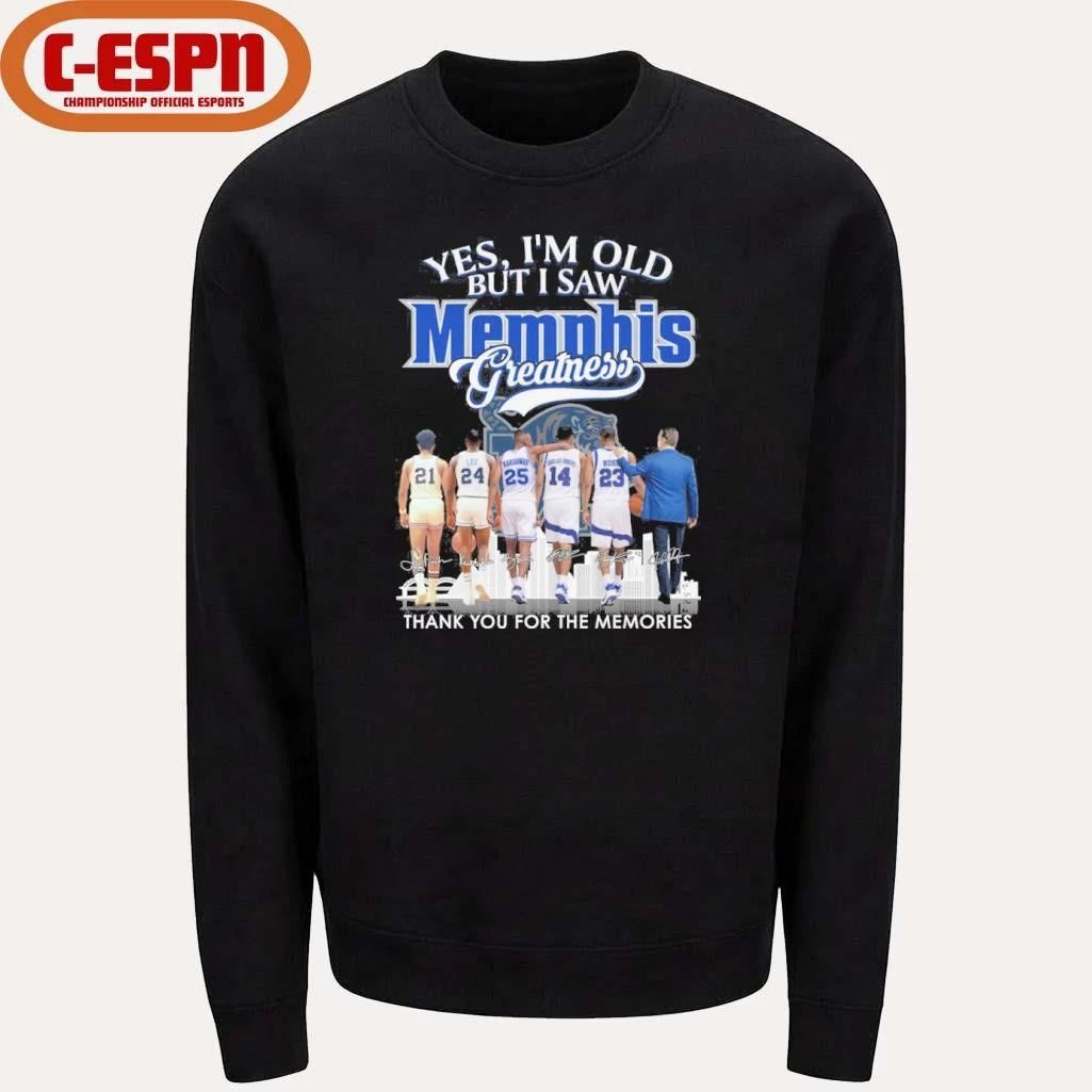 Yes, I’m Old But I Saw Memphis Tigers Basketball Greatness Shirt