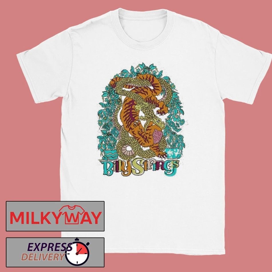 Billy Strings Tiger Battle Tee with Dates shirt