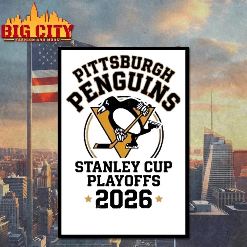 Pittsburgh Penguins stanley cup playoffs 2026 Logo Graphic Shirt