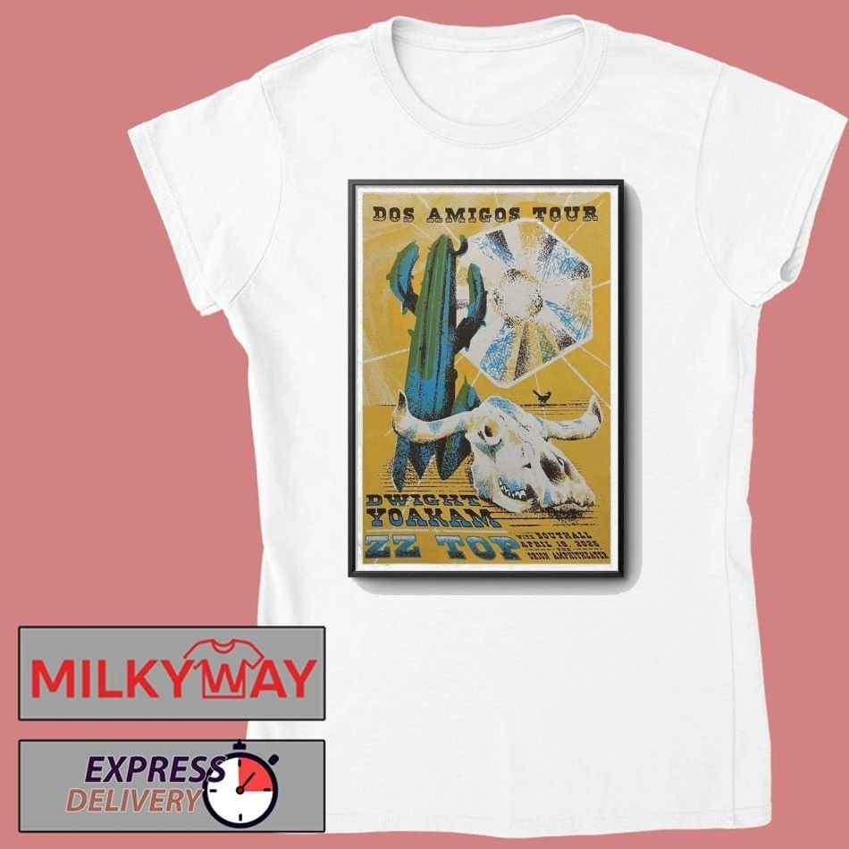 Apr 18 2026 Dwight Yoakam & ZZ Top Poster The Orion Amphitheate shirt