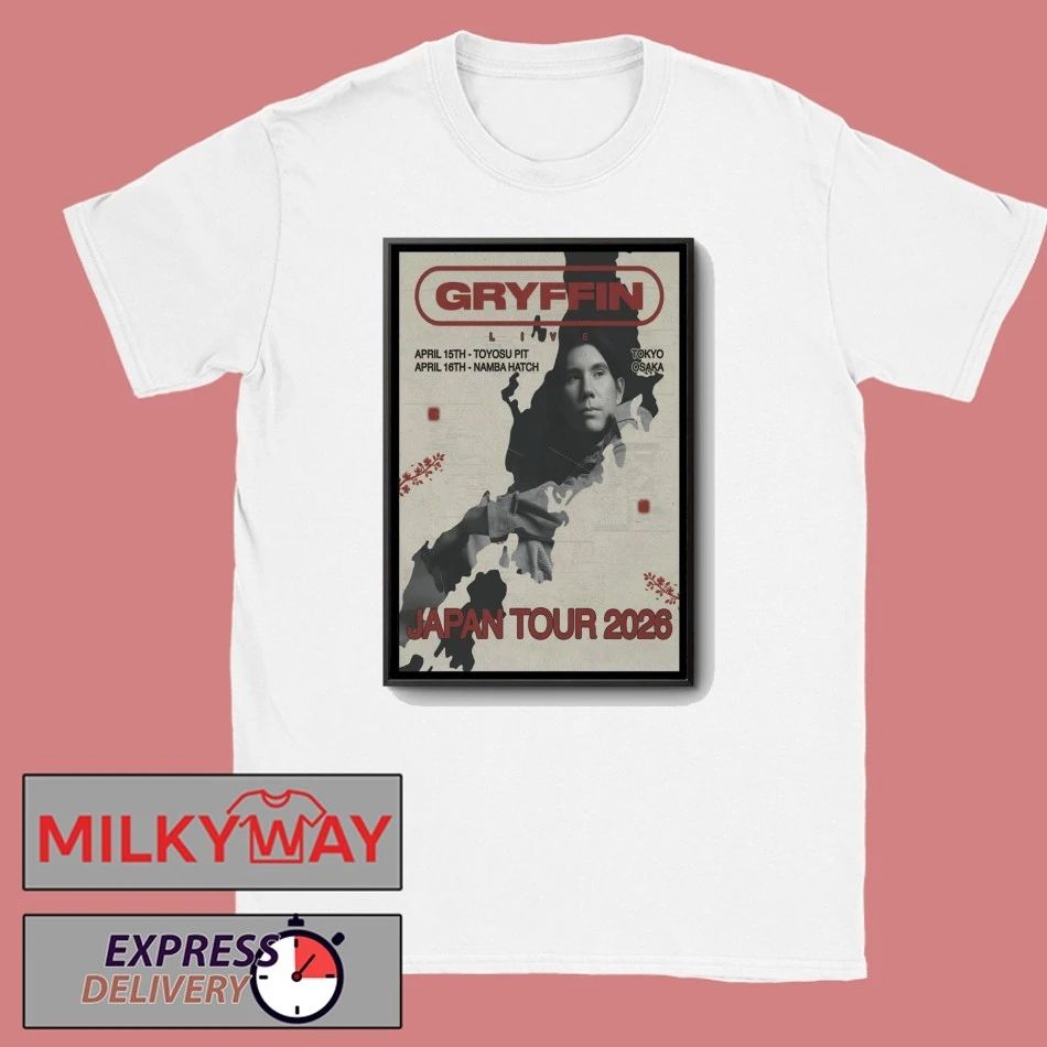 Gryffin Apr 15 2026 Tokyo Japan Poster shirt