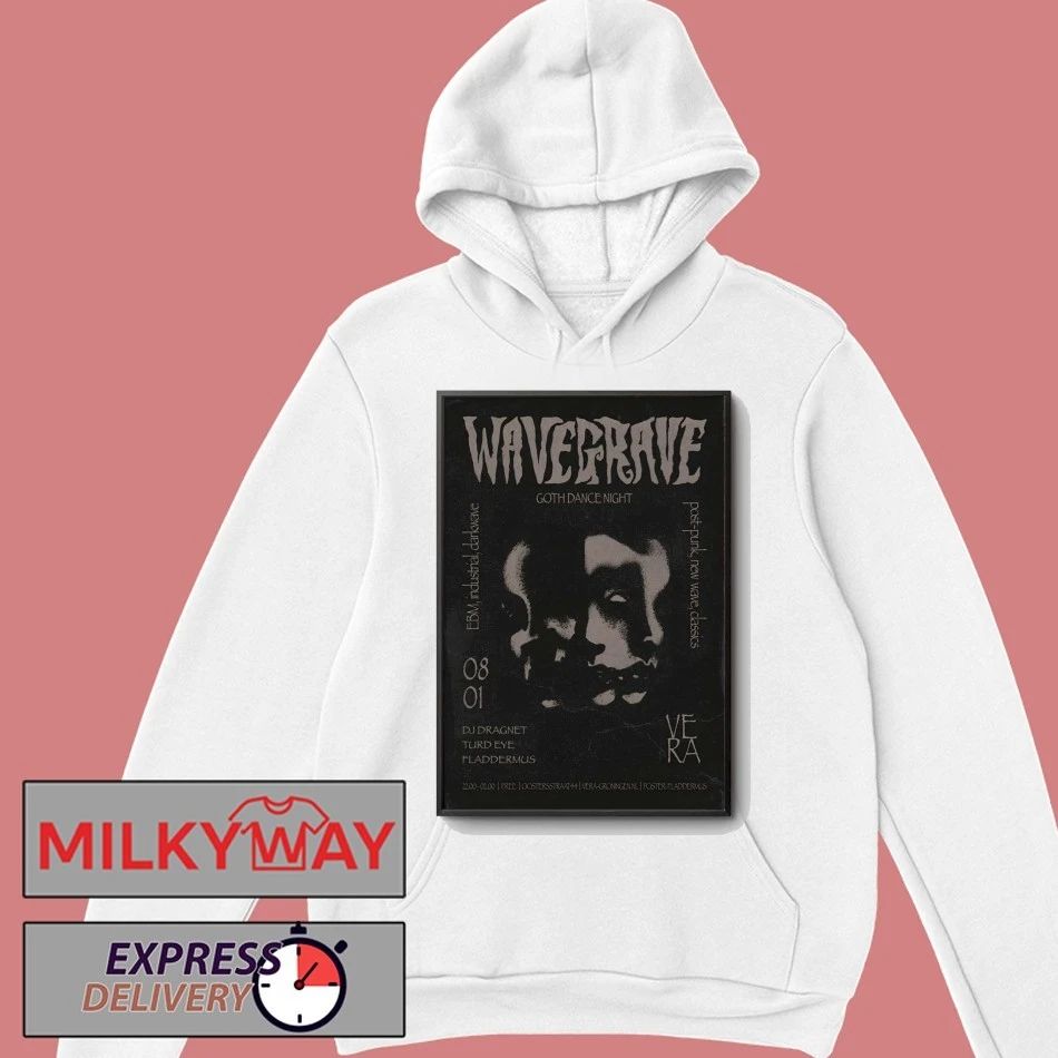 WAVEGRAVE 1.8.2026 Groningen Netherlands Poster shirt