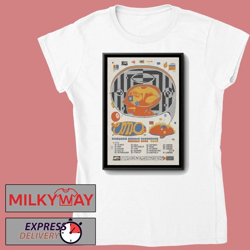 Unknown Mortal Orchestra Concert Euro Tour 2026 Poster shirt
