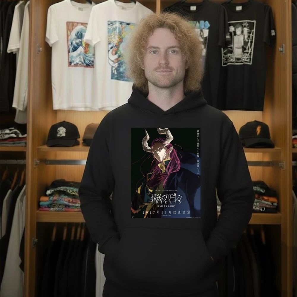 Frieren Beyond Journey’s End Season 3 Releases On October 2027 Poster Shirt