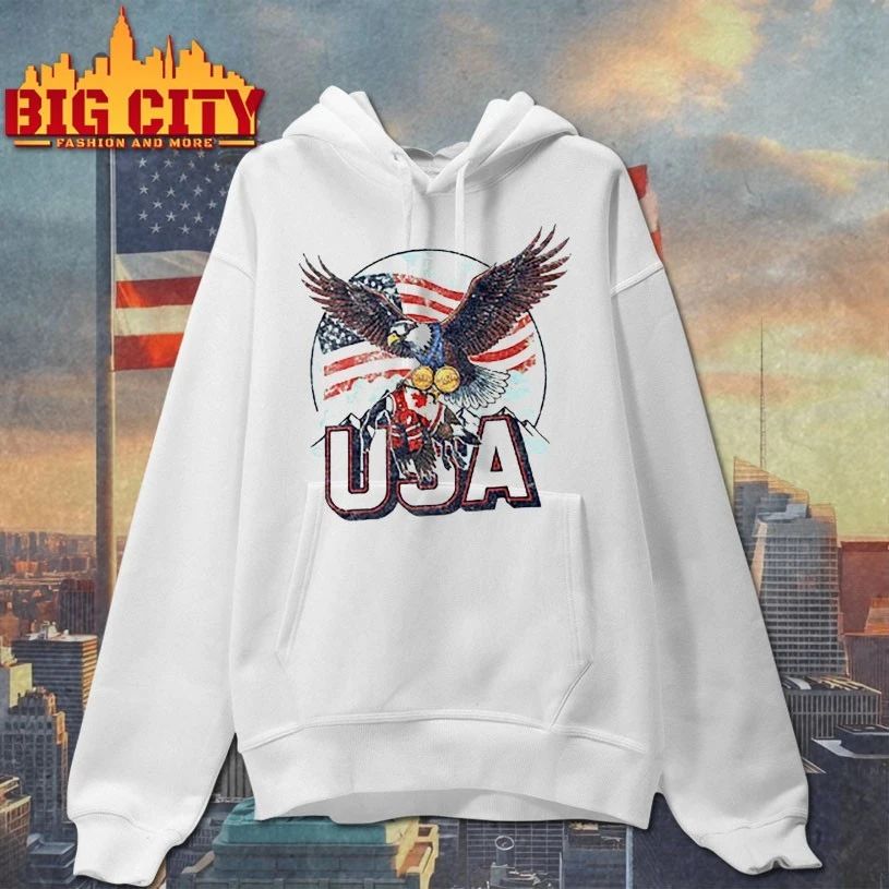 Funny USA Ice Hockey Eagle USA Champions 2026 T-shirt