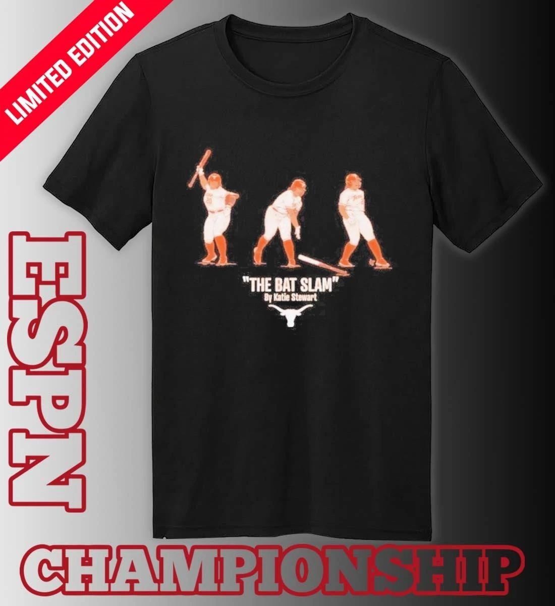 Texas Longhorns Softball Katie Stewart The Bat Slam Shirt