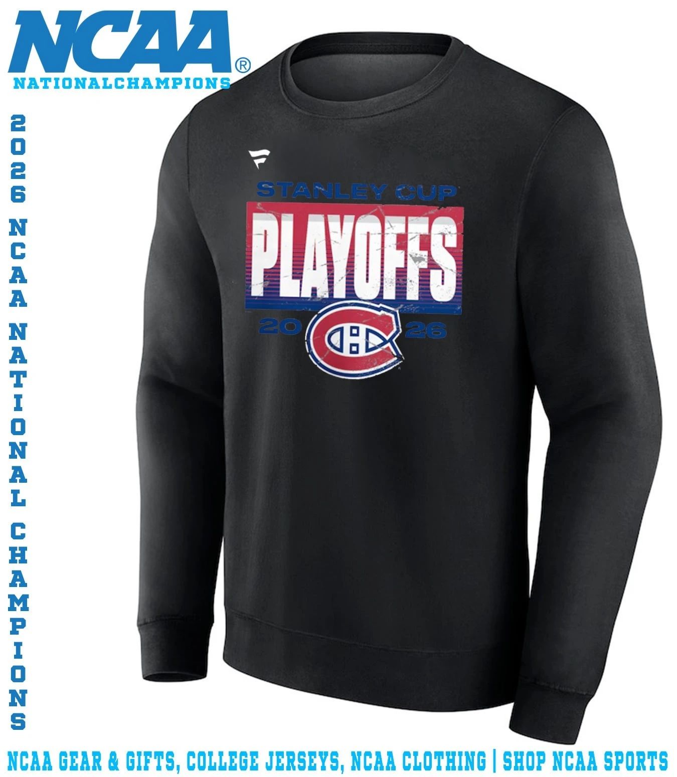 Montreal Canadiens 2026 Stanley Cup Playoffs Vintage Tri-Blend shirt