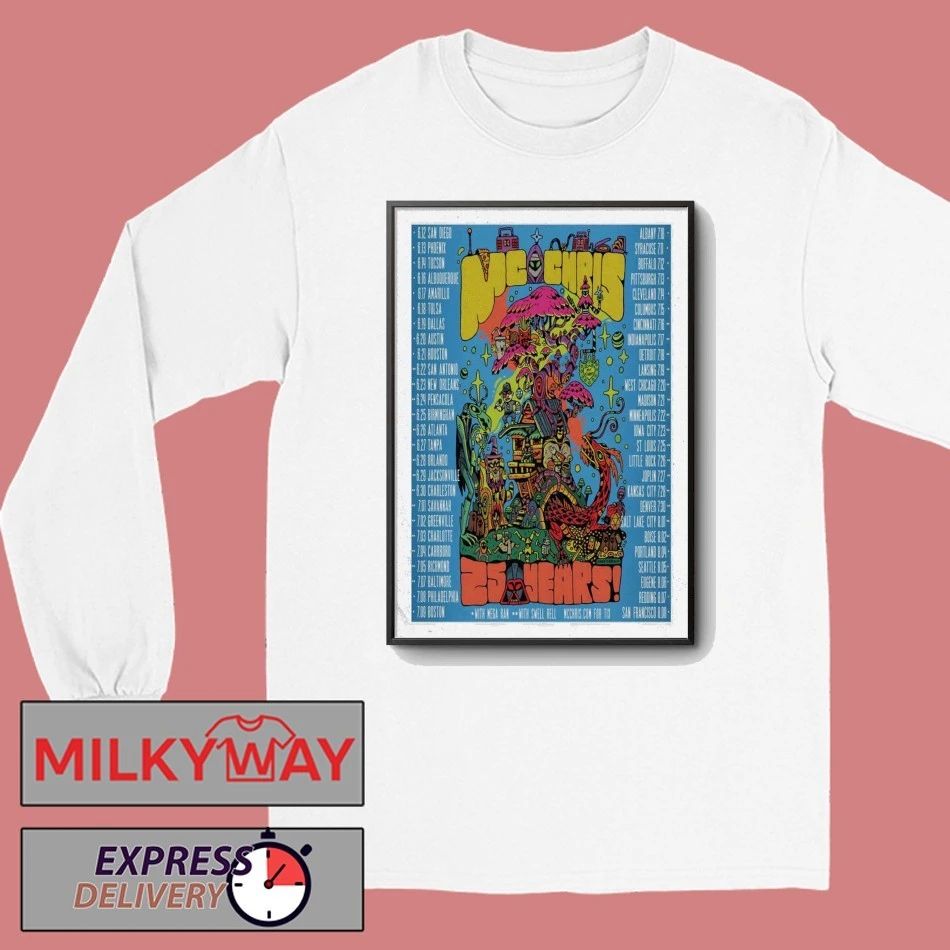 MC Chris Celebrates 25 Years National Tour Poster shirt