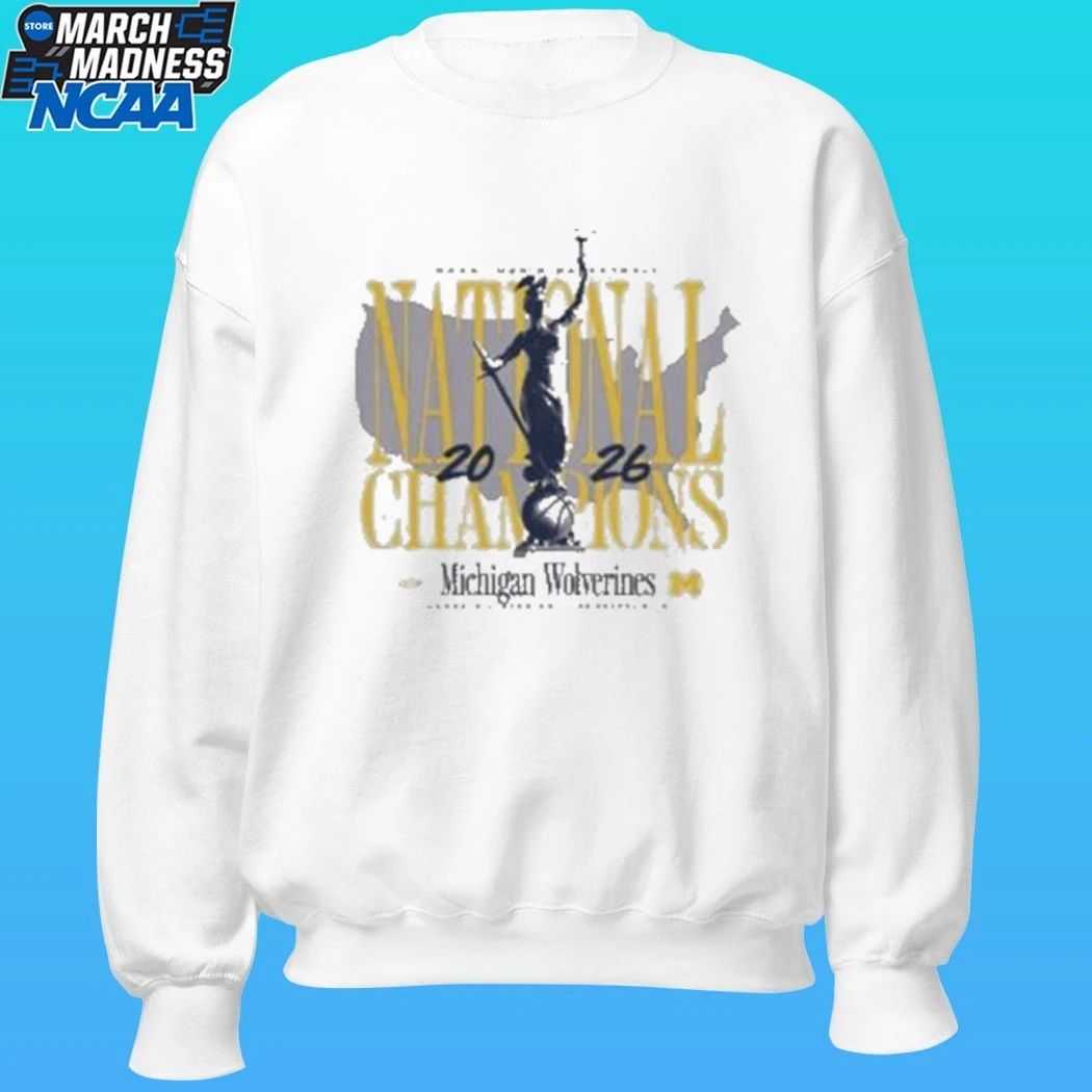 2026 Men’s Basketball Michigan Wolverines National Champions Shirt