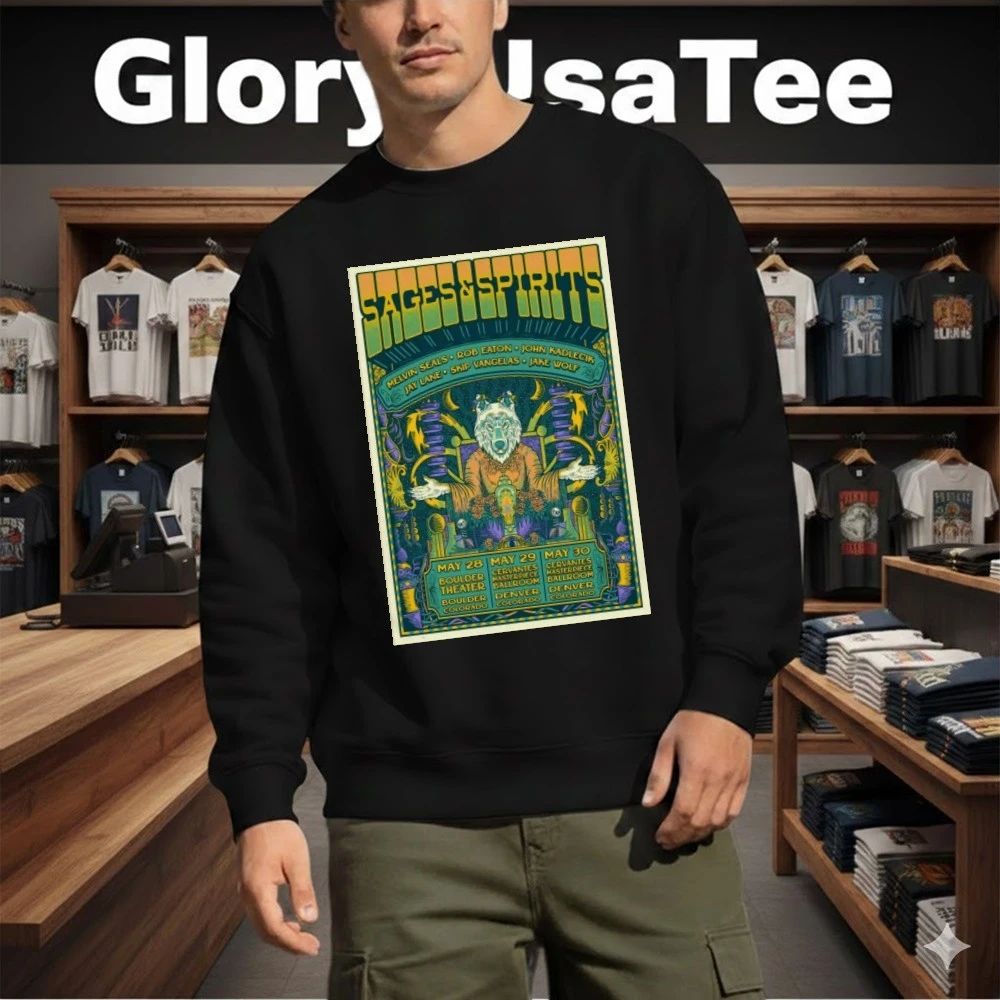 Sages And Spirits Denver CO May 29-30 2026 Poster Shirt