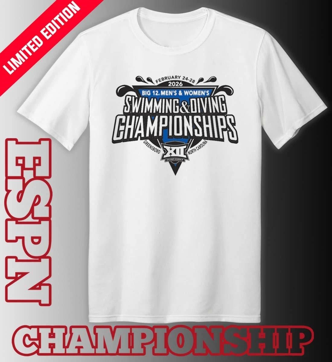 Big 12 2026 Men’s And Women’s Swimming & Diving Championships shirt