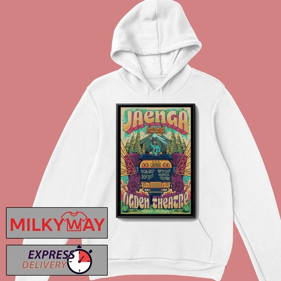 Jaenga Ogden Theatre Show Apr 04 2026 Poster shirt