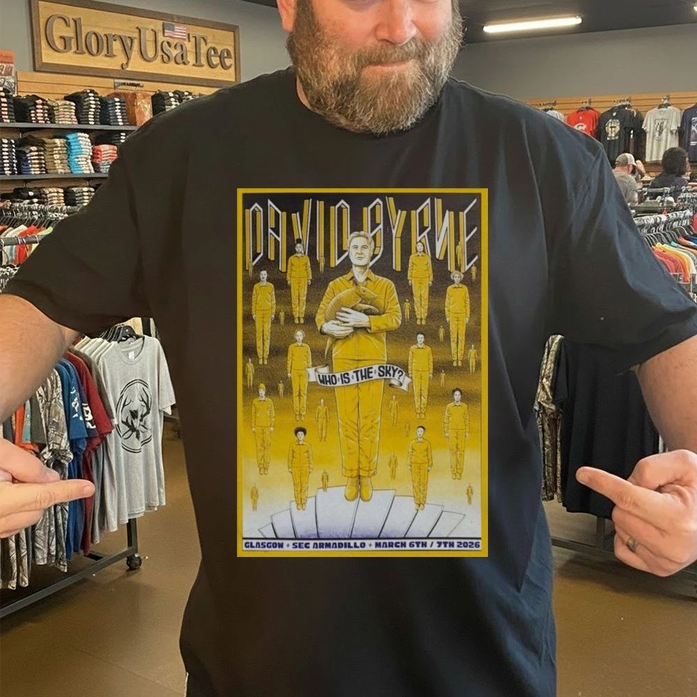 David Byrne Sec Armadillo 2026 Poster Shirt