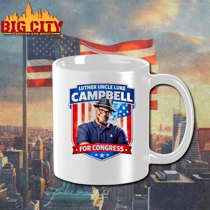 Luther Uncle Luke Campbell For Congress T-shirt