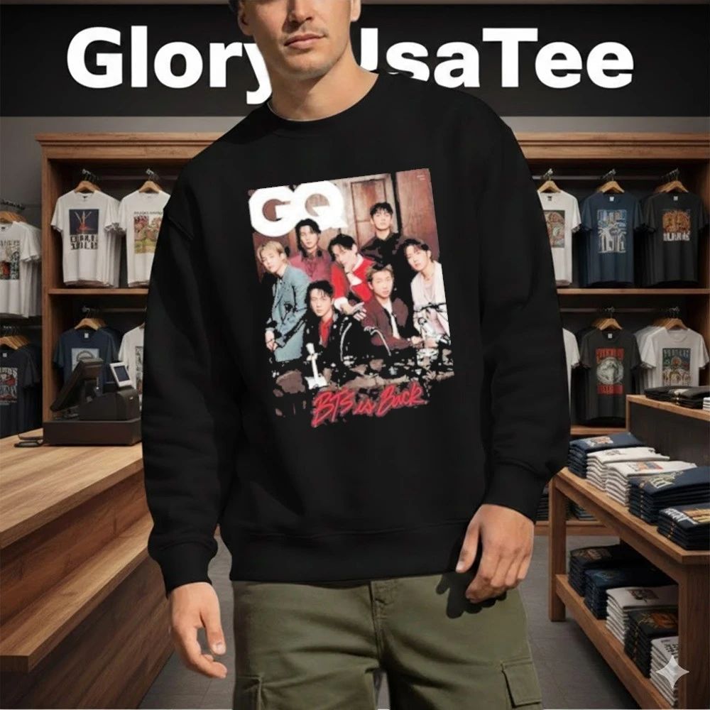 BTS GQ Korean Cover Poster BTS Is Back 2026 Shirt