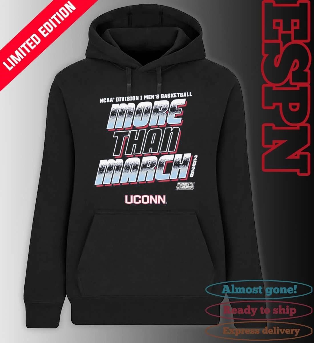 UConn Men’s Basketball More Than March 2026 Shirt