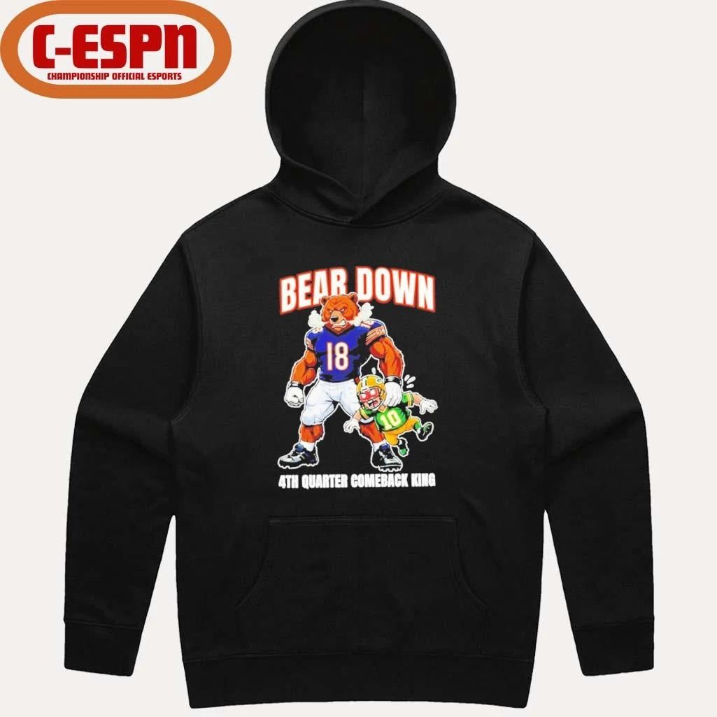 Chicago Beat Packers Bear Down 4th Quarter Comeback King Shirt