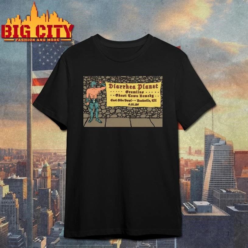 DIARRHEA PLANET Eastside Bowl In Nashville TN Jun 21 2026 Poster Shirt