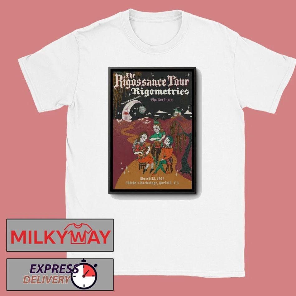 Rigometrics Tour Norfolk VA On Mar 28 2026 Poster shirt