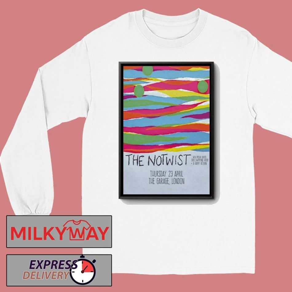 The Notwist London UK 4 23 2026 Poster shirt