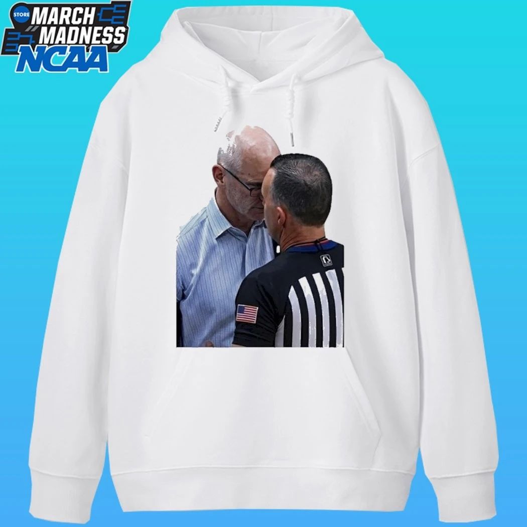 Dan Hurley Heated Moment Uconn Huskies Headbutt Vs Ref Basketball Shirt
