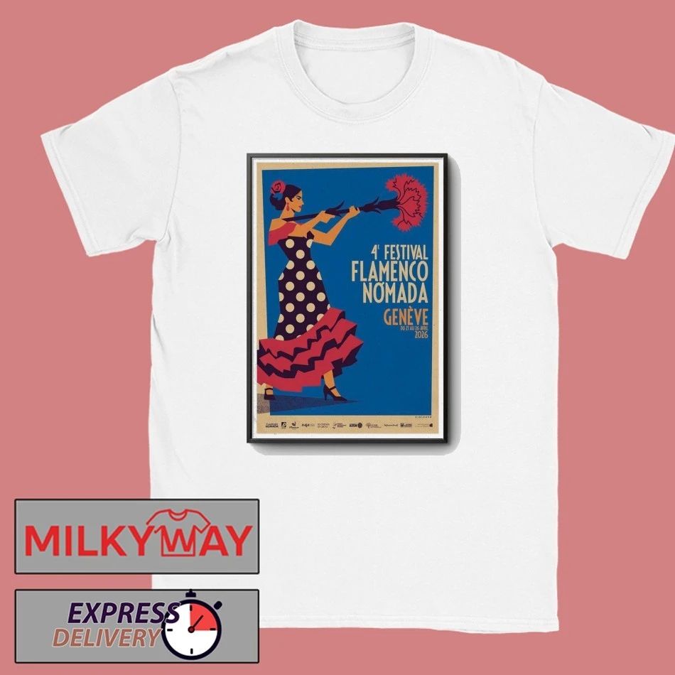 Festival Flamenco Nomada Jan 26 2026 Poster shirt
