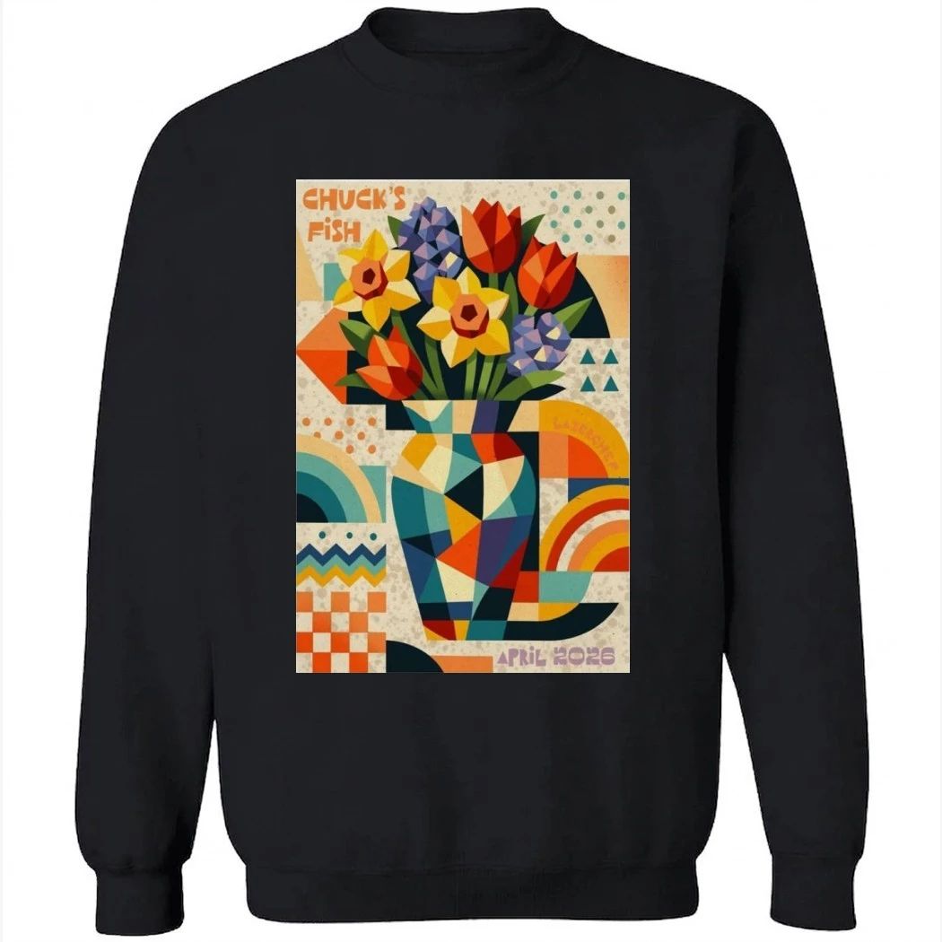 Chuck’s Fish Poster April 2026 Lazorchef Shirt