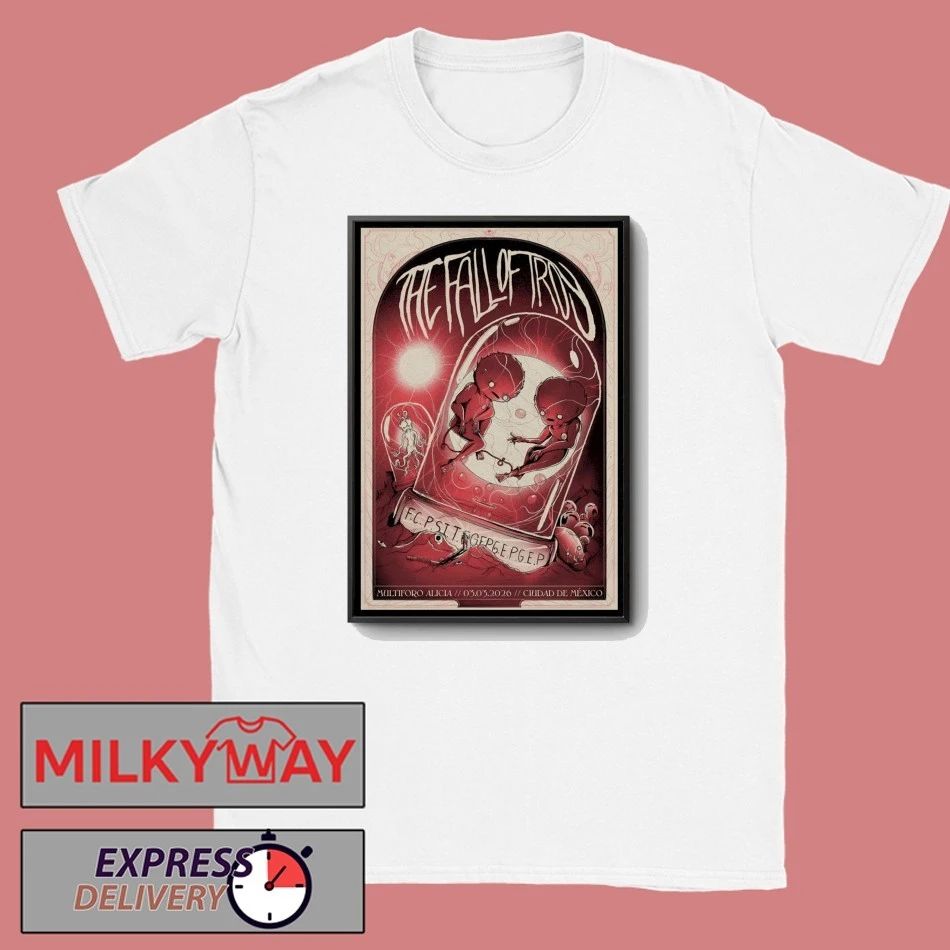 The Fall of Troy Tour Mexico On March 3 2026 Poster shirt