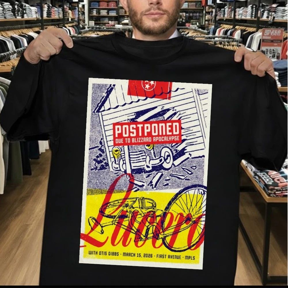 Lucero Minneapolis MN March 15 2026 Poster Shirt