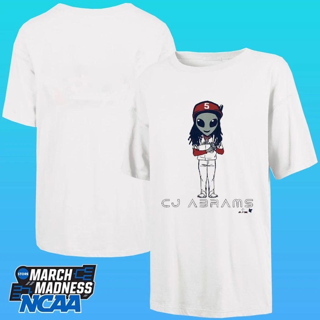 Washington Nationals CJ Abrams The Alien Shirt
