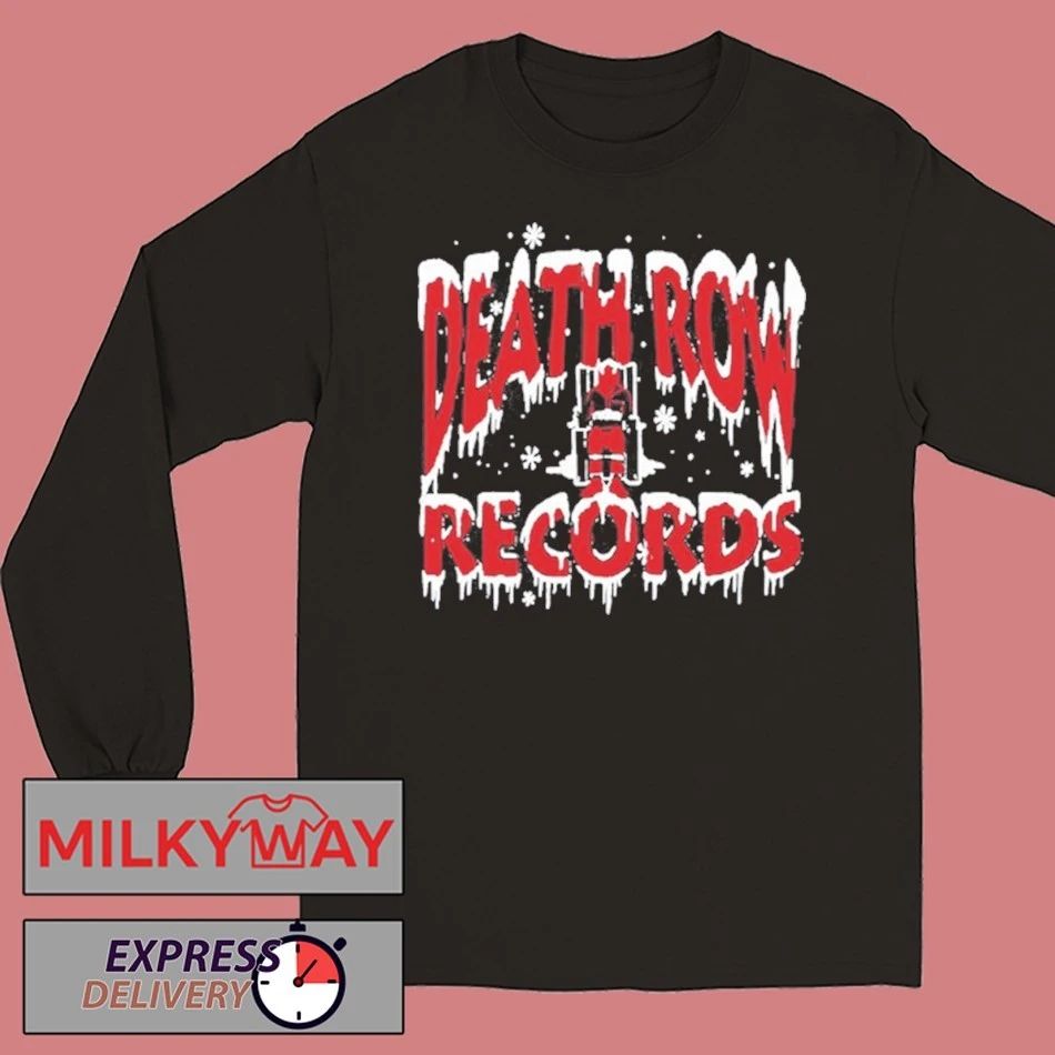 Death Row Records Holiday Black Shirt
