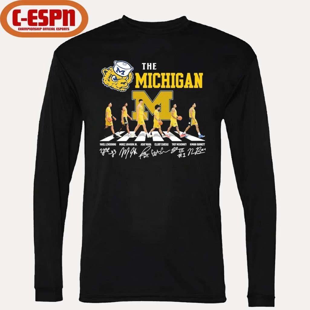 The Michigan Men’s Basketball Abbey Road Shirt